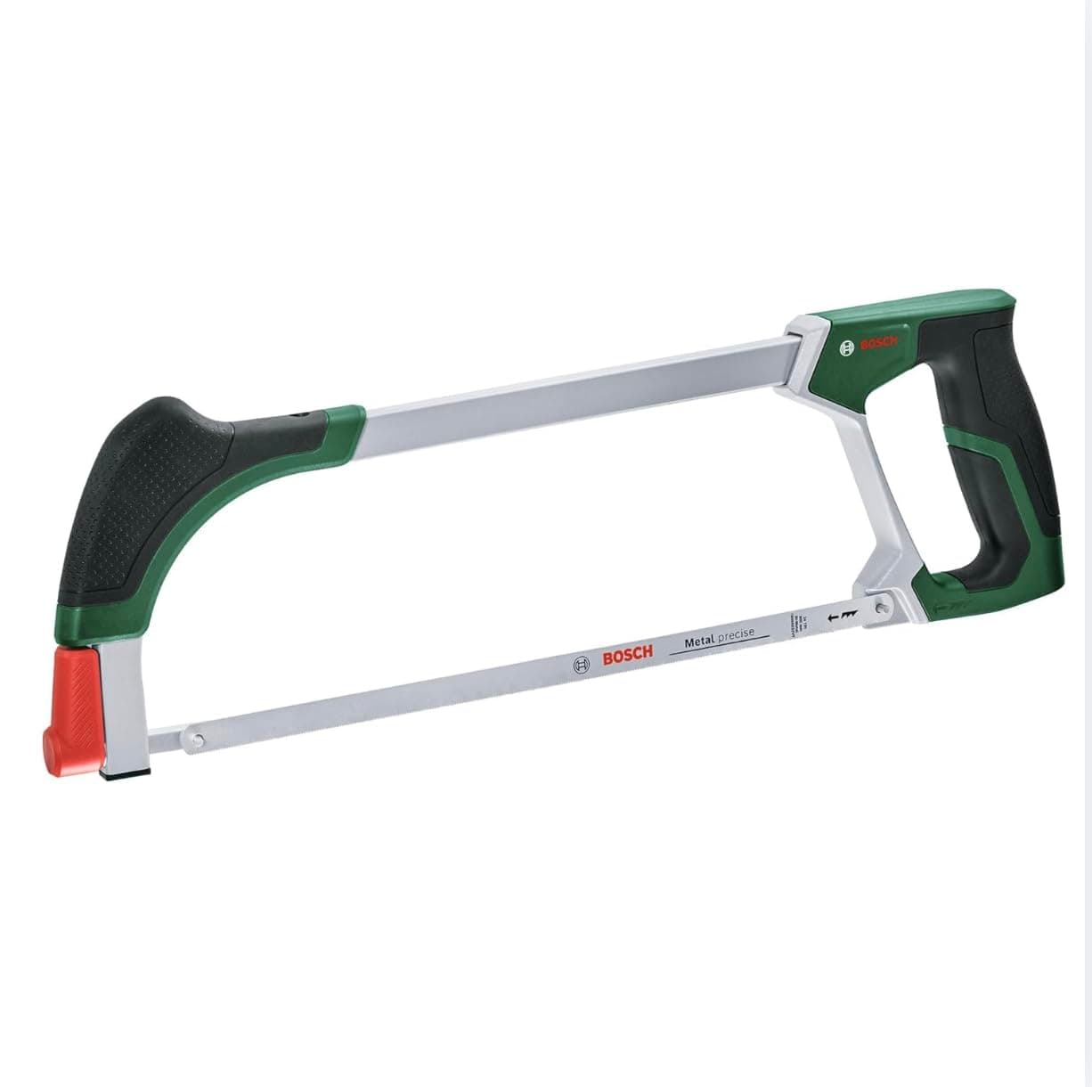 Bosch Universal Hacksaw 300mm | Ergonomic Soft Grip | 45°/90° Blade Positioning | Durable Multi-Material Hand Saw | Hand Saw for Metal, Wood & Plastic