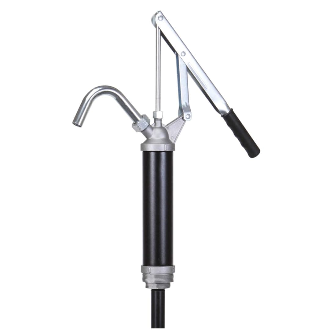 Jawsons Manual Drum Barrel Pump with Telescopic Suction Tube, 300 ml/Stroke Hand Operated Transfer Pump for Oil, Diesel, Kerosene & Grease, Fits 50–205 Litre Drums